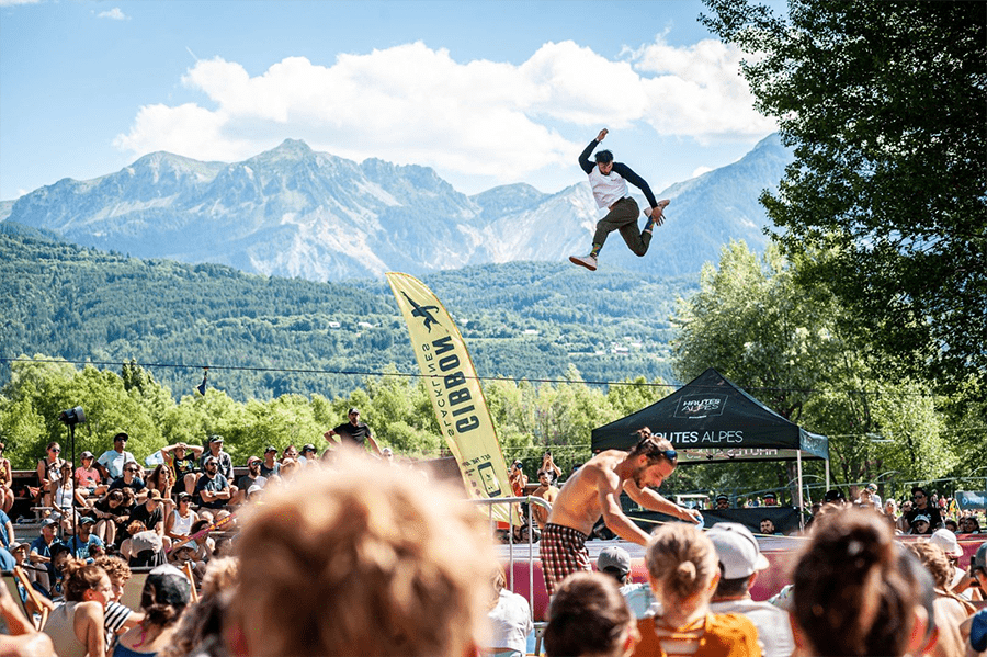 Outdoormix Fesrival 2022 – Trickline – backevent